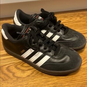Adidas Black and White Samba Sneakers